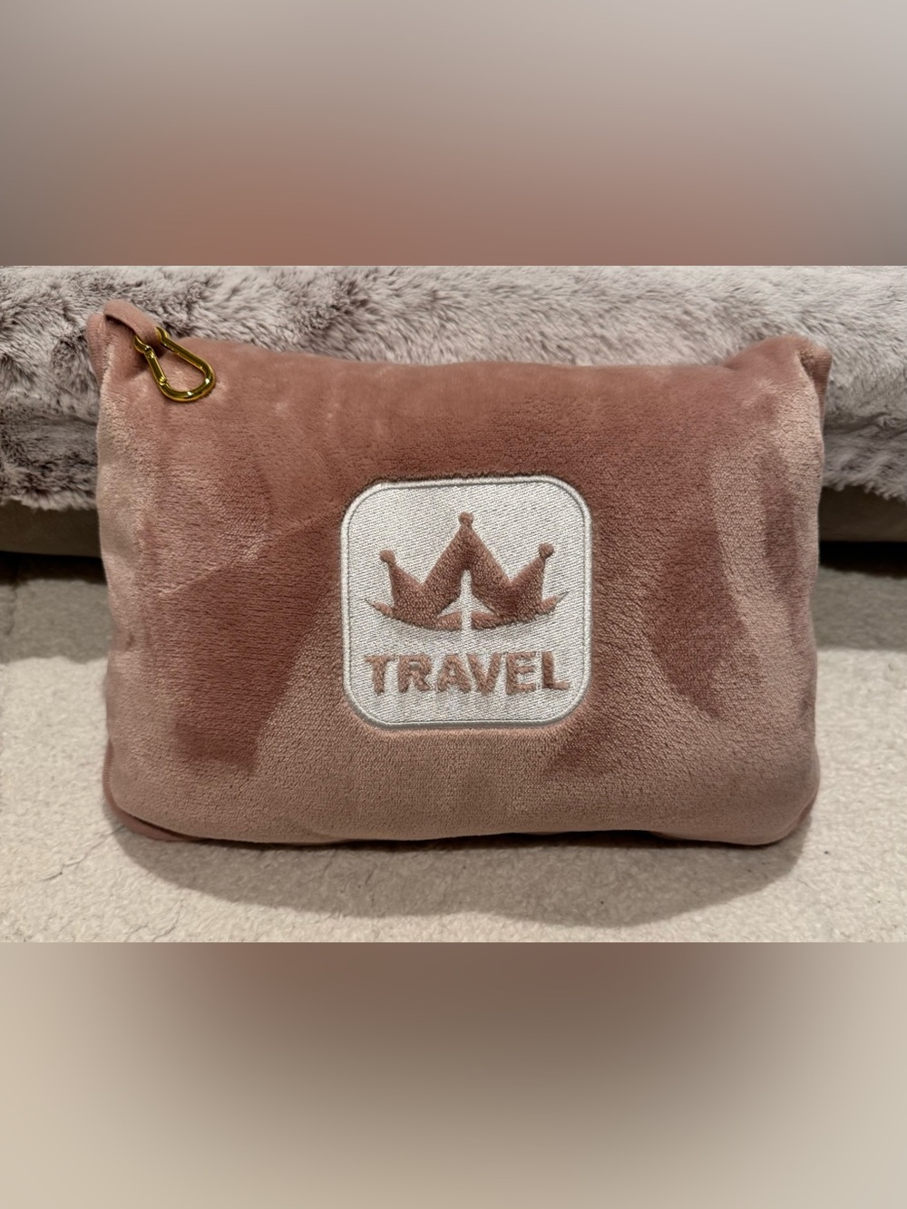 Travel pillow/blanket